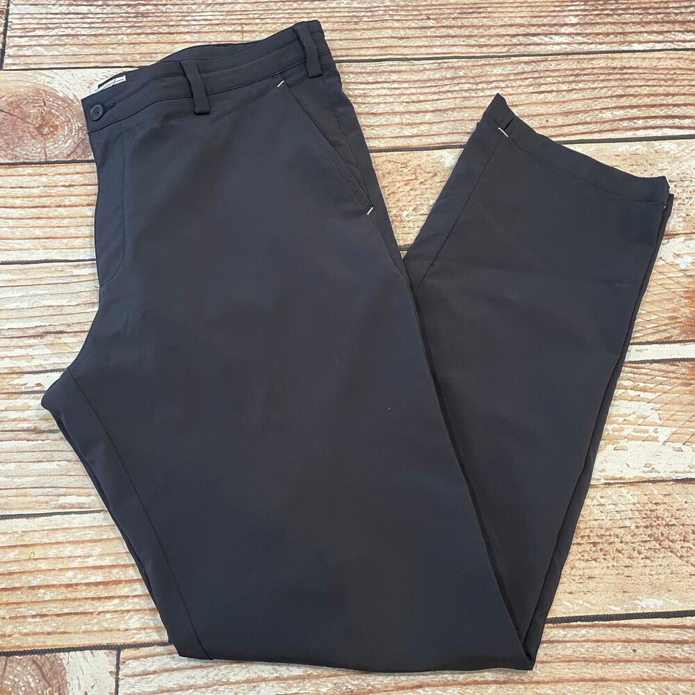 Adidas men's black sports dress pants